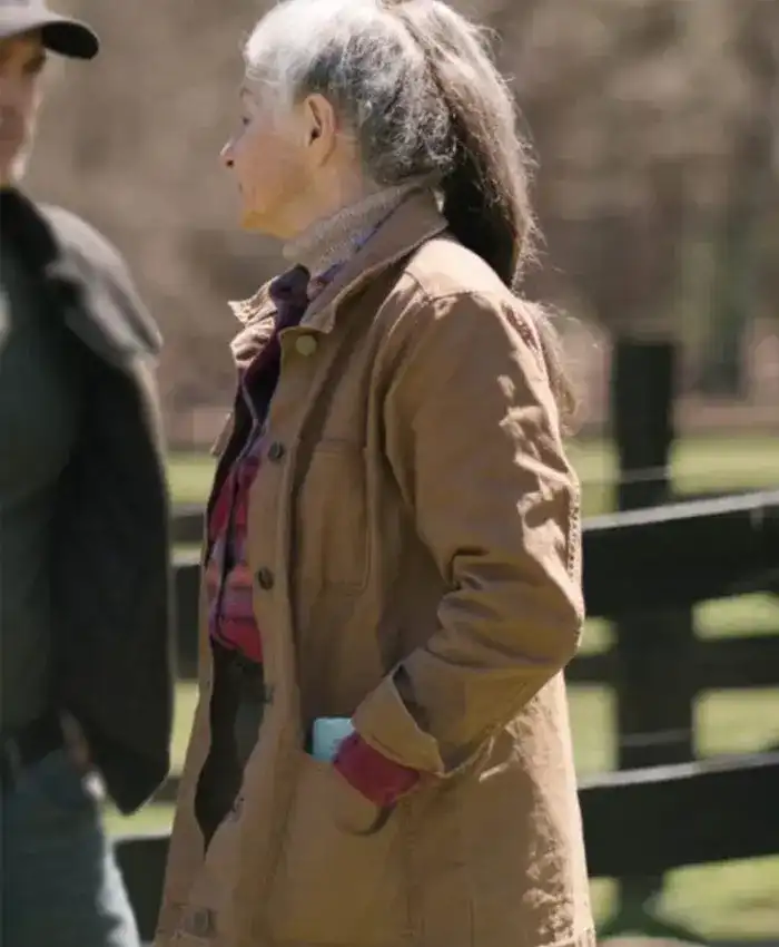 Blue Ridge Rebecca Koon Brown Cotton Jacket