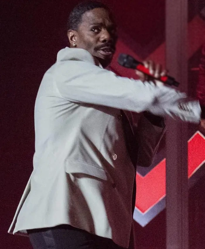 Bobby Thompson The Running Man White Blazer - Image 3