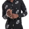 Bold And The Beautiful 2025 Delon De Metz Print Snake Shirt