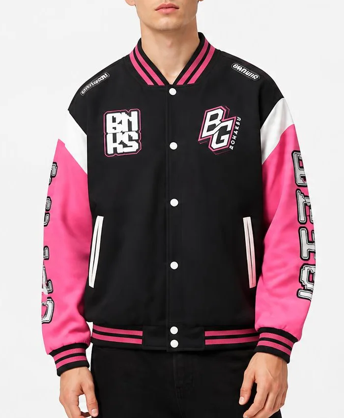 Bonaksu Gaming Varsity Jacket Mens