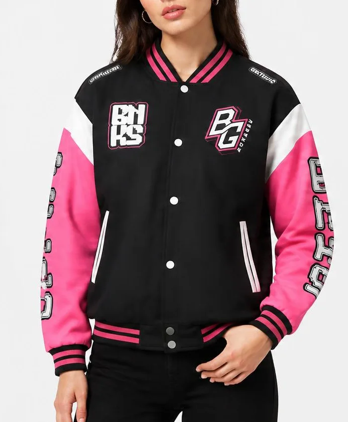 Bonaksu Gaming Varsity Jacket Womens