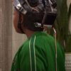 Booker Baxter Ravens Home Issac Ryan Brown Green Bomber Jacket