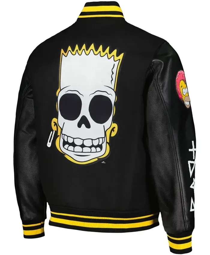 Born To Annoy Simpsons Varsity Jacket