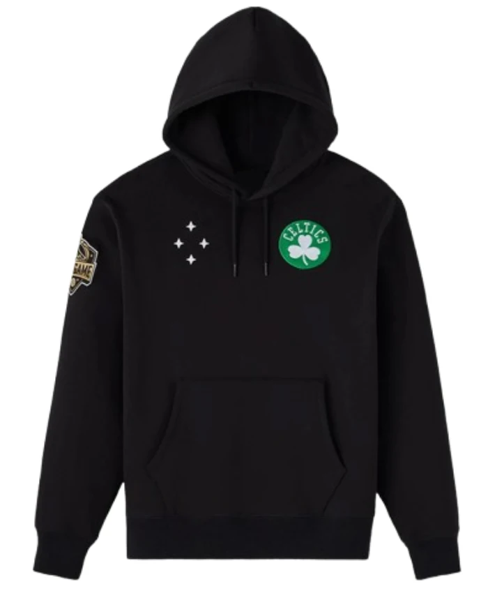 Boston Celtics Black OVO Pullover Fleece Hoodie