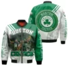 Boston Celtics Bomber Full Zip Jacket