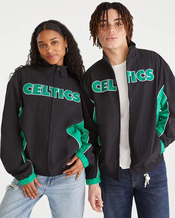 Boston Celtics Full Zip Track Jacket