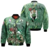 Boston Celtics Green Bomber Jacket
