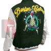 Boston Celtics Green Letterman Varsity Jacket For Men Women