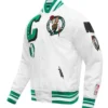 Boston Celtics Mashup Classic Varsity Jacket