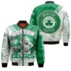 Boston Celtics Printed Bomber Jacket