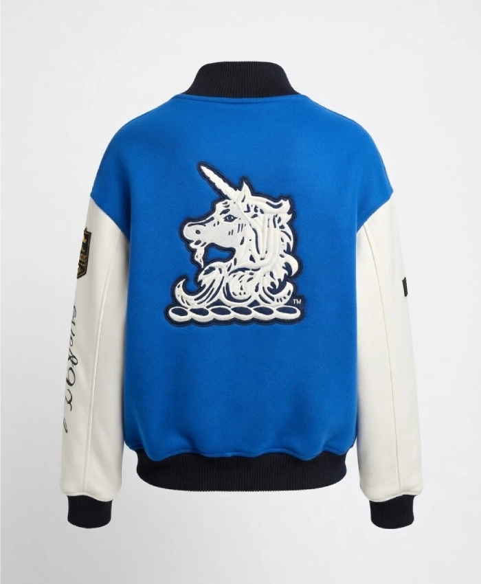 Boston Marathon 26 Adidas Varsity Jacket - Image 2