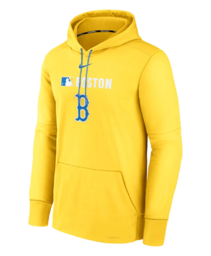 Boston Red Sox 2025 City Connect Yellow Hoodie