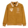 Boston Red Sox Logo Select Light Bronze Bomber Jacket