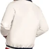 Boston Red Sox The Captain Logo White Varsity Jacket