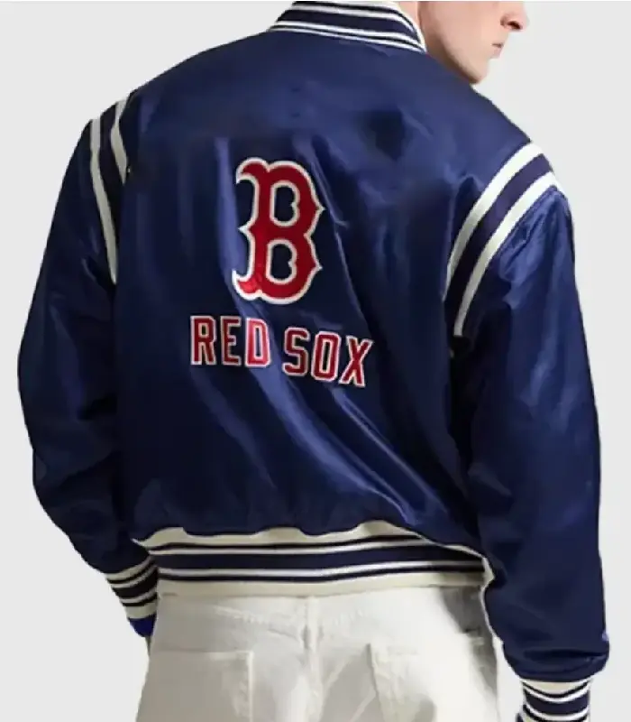 Boston Red Sox Varsity Bomber Jacket - Image 2