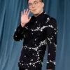 Bowen Yang 5th Annual Gala Black Printed Blazer