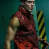 Boy Kills World 2023 Red Bill Skarsgard Vest