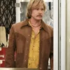 Brad Pitt Movie The Adventures Of Cliff Booth 2026 Cliff Booth Suede Brown Jacket