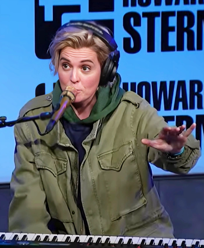 Brandi Carlile The Howard Stern Show 2025 Green Jacket - Image 2