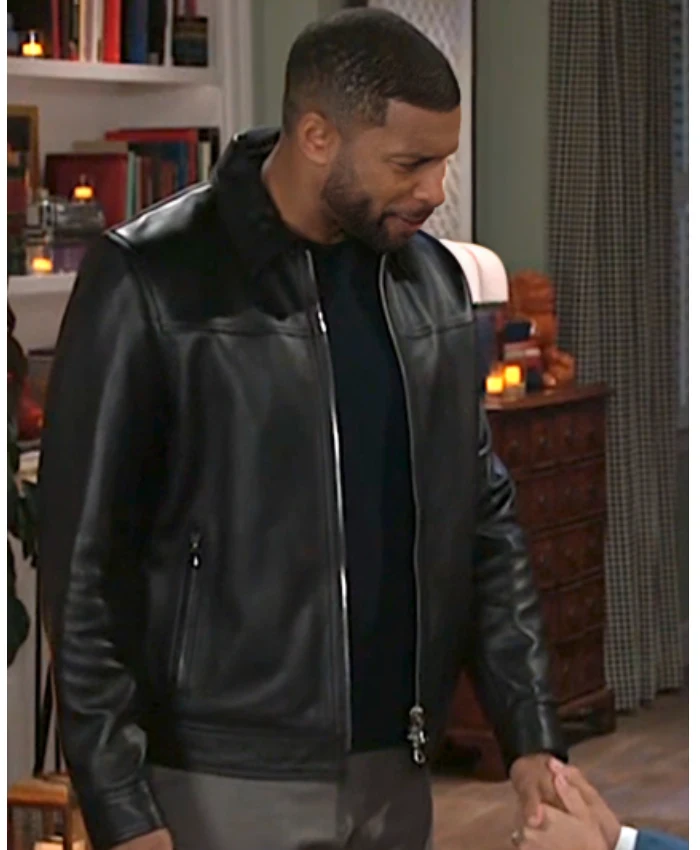 Brandon Claybon Beyond The Gates 2025 Martin Richardson Black Leather Jacket