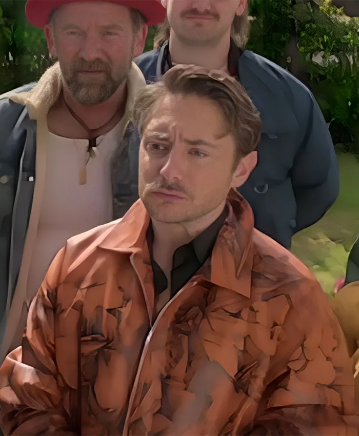 Brassic S06 Ryan Sampson Printed Bomber Jacket
