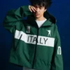 Bravest Italy Shell Hooded Windbreaker Jacket For Men And Women