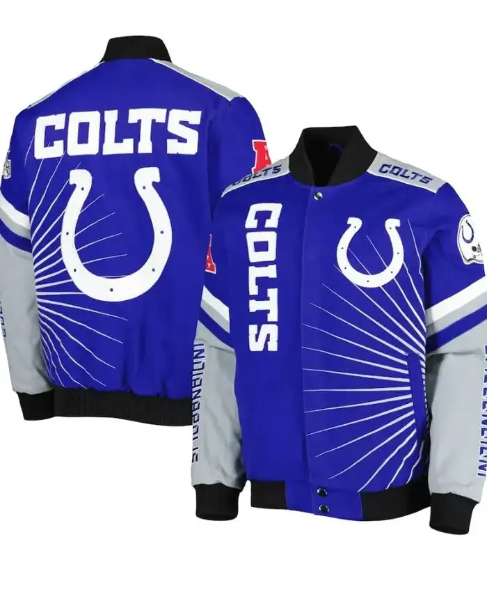 Brayden Indianapolis Colts G III Sports Bomber Jacket