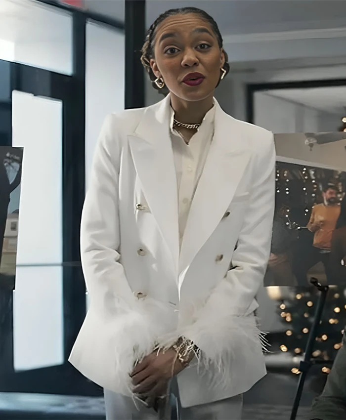 Brewster’s Millions: Christmas China Anne McClain White Suit