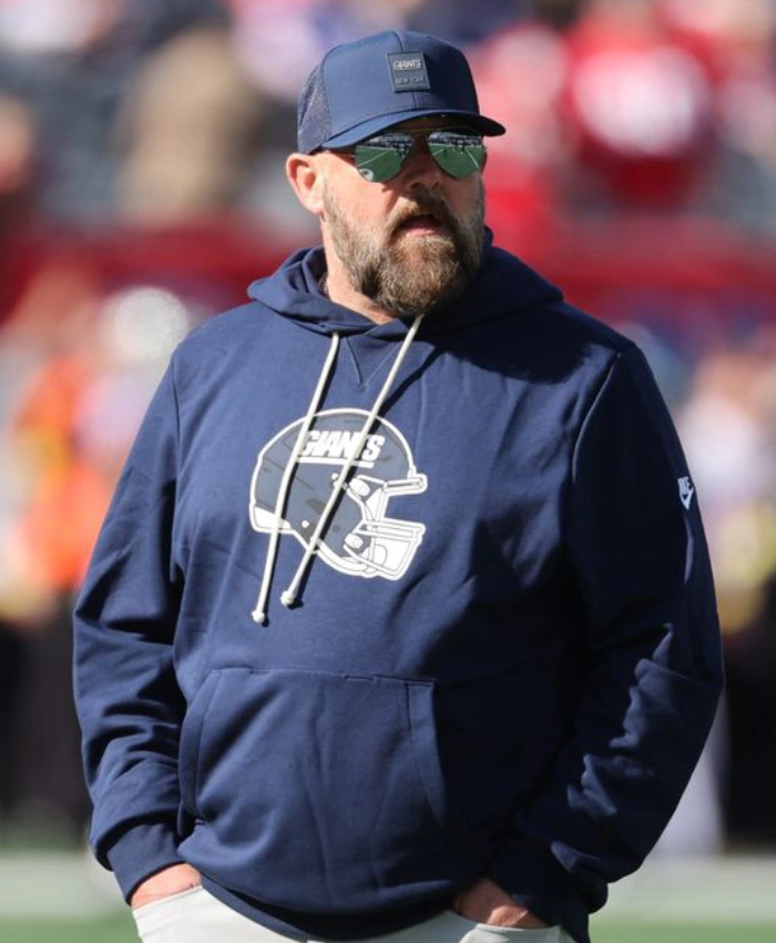 Brian Daboll New York Giants Nike Sideline Standard Issue Alt 2 Dri FIT Hoodie