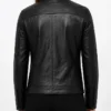 Brian Tee Reacher S03 Black Leather Jacket Women