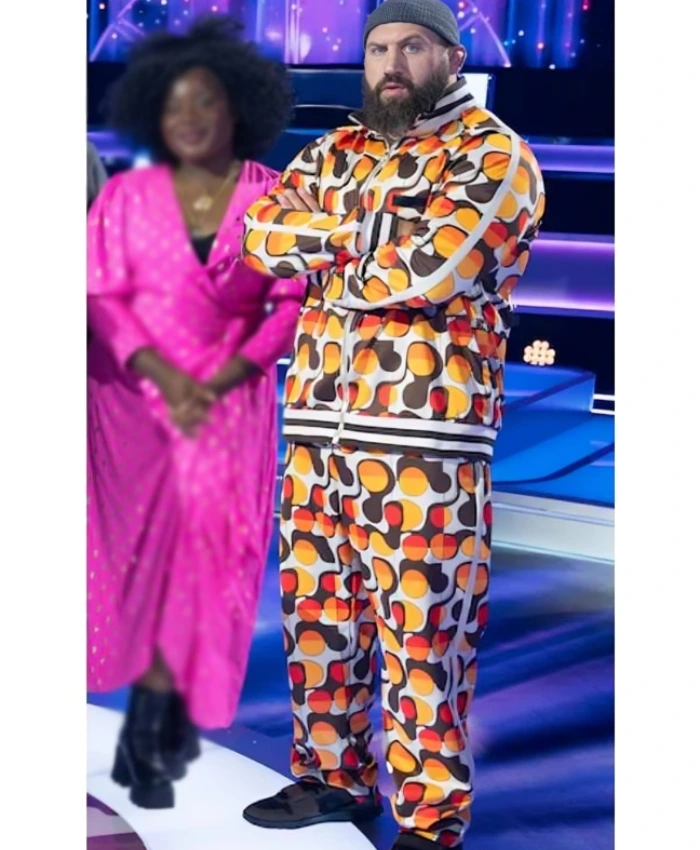 British Podcast Awards 2025 Joe Marler Multicoloured Zip Up Tracksuit