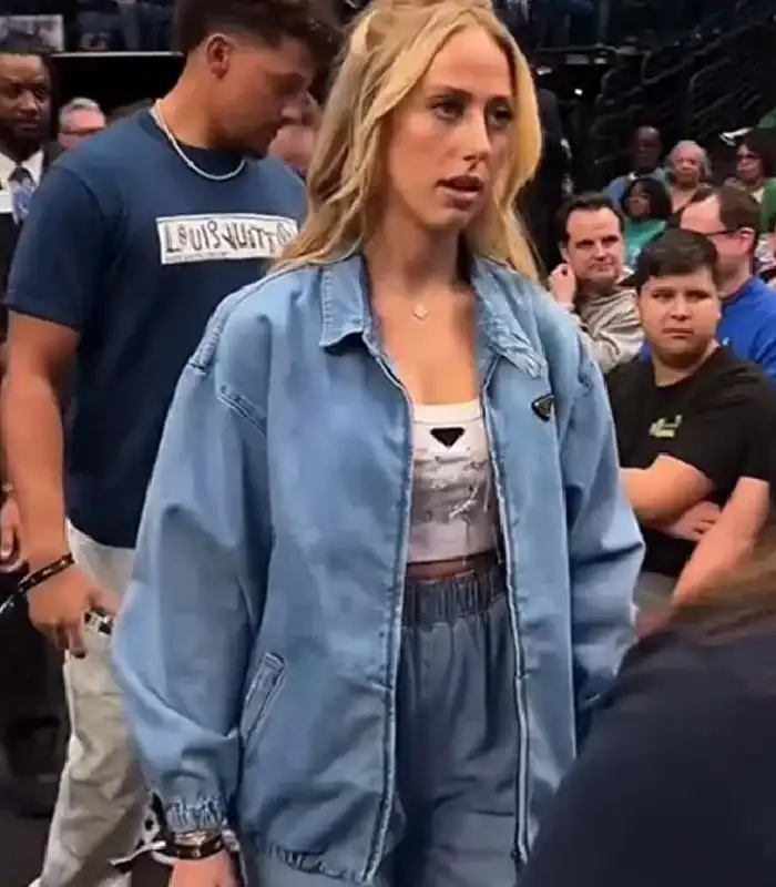 Brittany Mahomes Blue Jacket