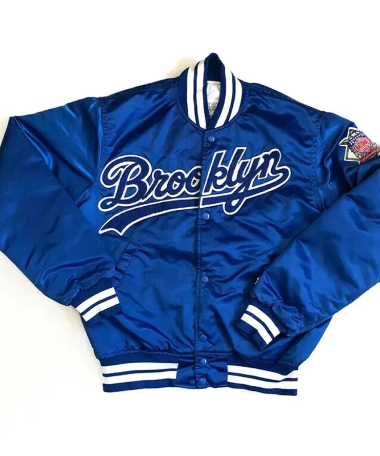 Brooklyn Dodgers 1990s Baseball Royal Jacket