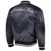 Brooklyn Nets 10th Anniversary Charcoal Jacket Back