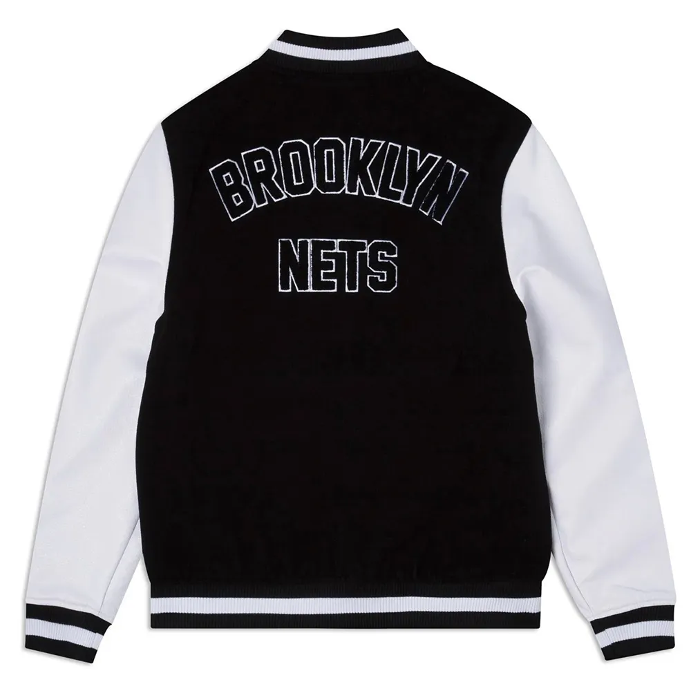 Brooklyn Nets Eastern Conference Varsity Jacket Back