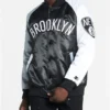 Brooklyn Nets Remix Satin Color Block Jacket