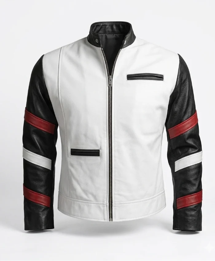 Bruce Lee Vintage Leather Jacket - Image 3