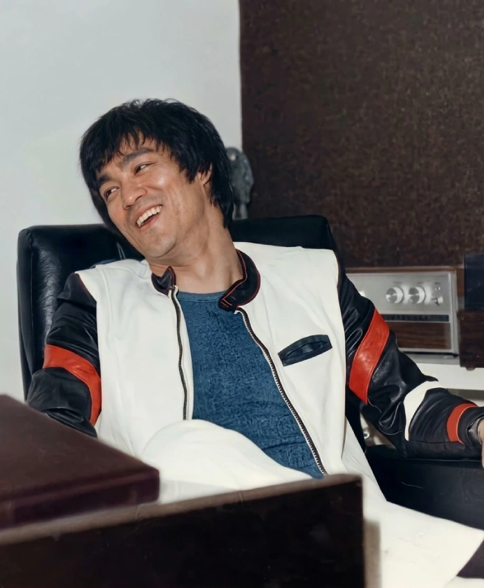 Bruce Lee Vintage Leather Jacket