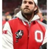 Bryce Harper Ohio State Red White Varsity Jacket