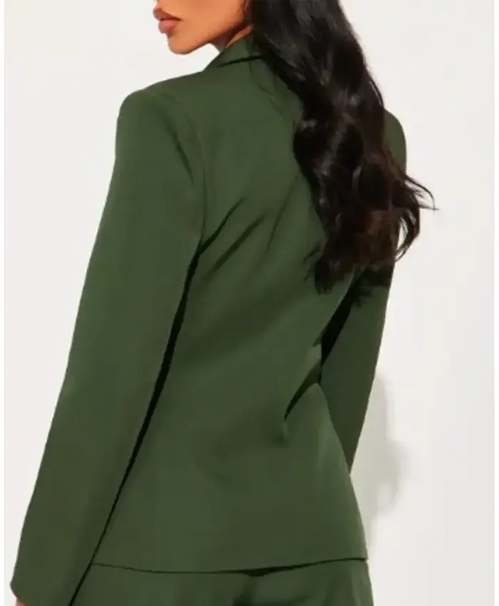 Buckle Detail Beyond The Gates 2025 Trisha Mann Blazer