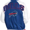 Buffalo Bills Blitz Royal And White Varsity Jacket