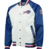 Buffalo Bills Blue And White Varsity Jacket