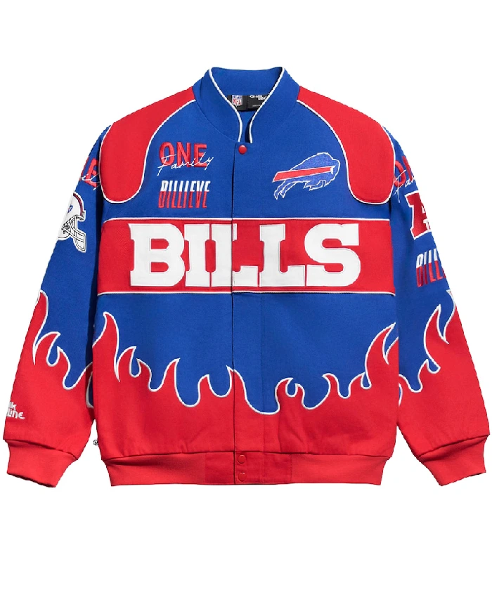 Buffalo Bills Chalk Line Premium Racing Jacket