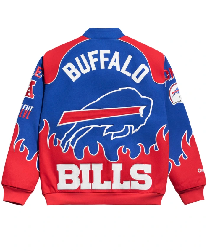 Buffalo Bills Chalk Line Premium Racing Jacket - Image 2