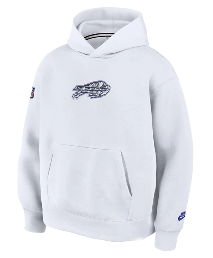 Buffalo Bills Nike 2025 Rivalries Collection Oversized Tech Fleece Hoodie