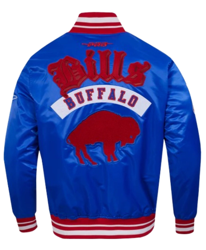 Buffalo Bills Rib Satin Jacket
