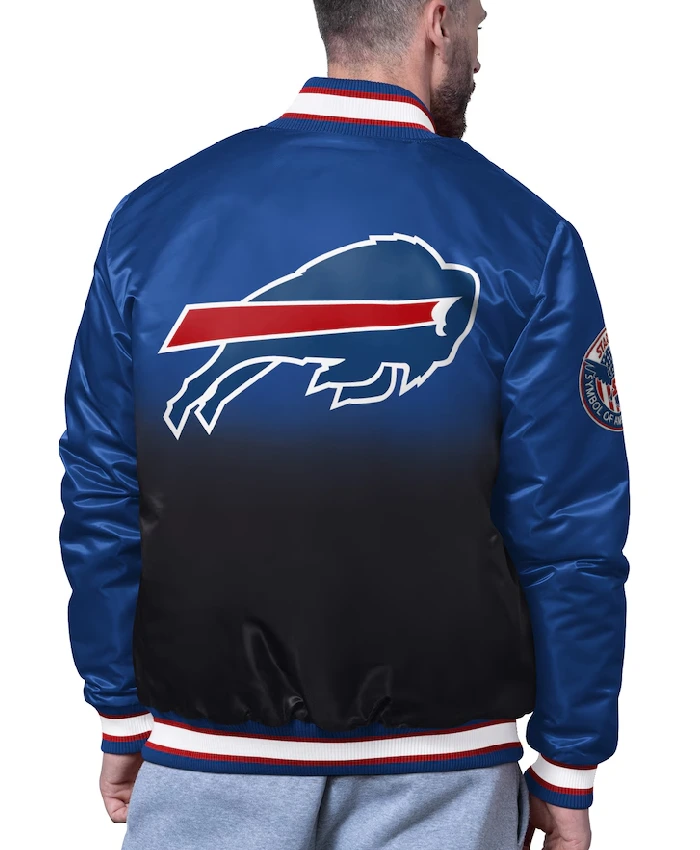 Buffalo Bills Starter Pass Rush Varsity Jacket - Image 2