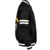 Buffalo Sabres Satin Black Bomber Jacket For Sale