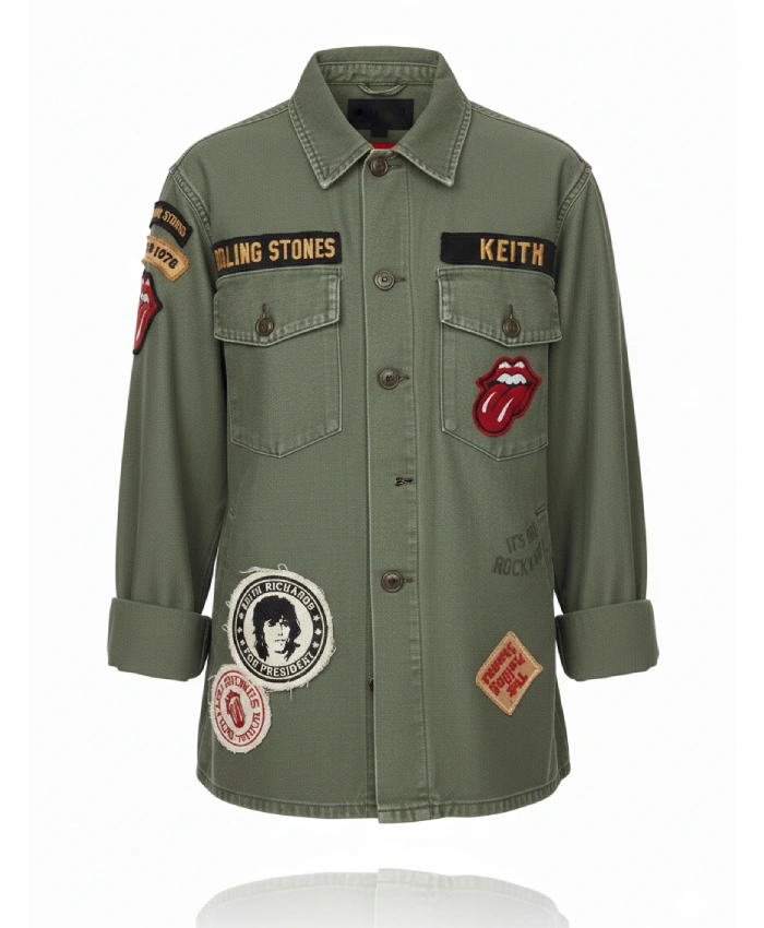 Rolling Stones Military Jacket