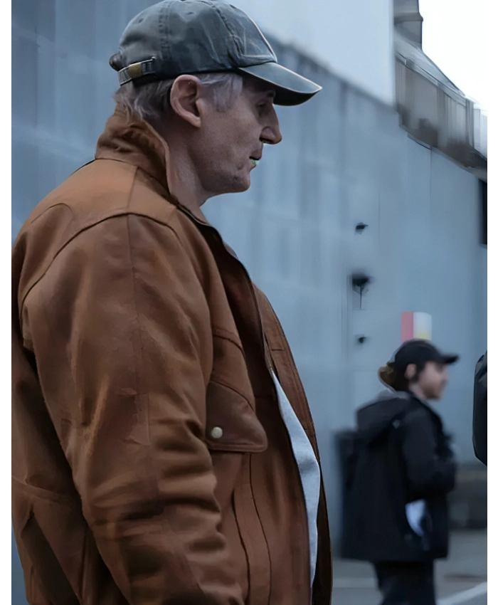 4 Kids Walk Into a Bank 2026 Liam Neeson Jacket - Image 3